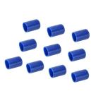  бильярд кий chip протектор легкий портативный защита палочка покрытие 13 mm голубой 10 шт 