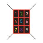  Strike Zone Target сеть удар . для номер имеется Strike Zone batting бейсбол сеть 