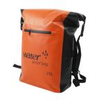 25L PVC водонепроницаемый рюкзак износостойкость вода спортивный место хранения сумка orange 