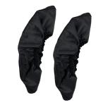 アイススケート靴カバースリーブスケートガード ホッケーシューズ フィギュアスケート用 2個入り ブラック L