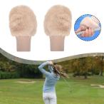  зимний Golf тренировка перчатка толстый половина палец Golf перчатка женский хаки 