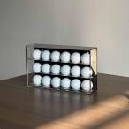  мяч для гольфа дисплей кейс, прозрачный витрина,3 слой мяч держатель акрил место хранения box, collector предназначенный булавка pon мяч вентилятор спорт мяч 