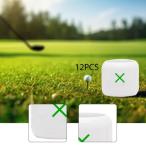 12 шт Golf тренировка мяч Golf тренировка мяч портативный средний пустой полет ограничение тренировка инструмент для оказания помощи наружный, двор, swing для 