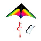  Rainbow кайт начинающий предназначенный весна лето пляж кайт длинный tail имеется парк Club Event наружный party сборник .. оптимальный 
