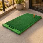  Golf тренировка накладка газонная трава сырой коврик тренировка коврик chipping коврик swing коврик ручка имеется транспортировка легко компактный установка простой удар смягчение повседневный тренировка . применение 