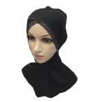  No-brand goods hija-b head scarf black accessory LAP lady's cap 