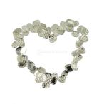 Yahoo! Yahoo!ショッピング(ヤフー ショッピング)約50個 ビーズ ジュエリー用 ネックレス作り チャーム ペンダント 装飾 アクセサリー DIY 手芸 全2色 - 銀