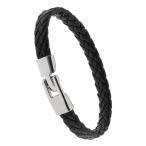 Yahoo! Yahoo!ショッピング(ヤフー ショッピング)編組 ブレスレット リストバンド アクセサリー レザー シンプル メンズ 女性 飾り クリスマス プレゼント  全2サイズ - 9mm