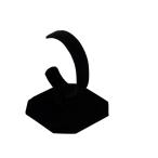  чёрный . bell спальное место наручные часы дисплей браслет подставка браслет экспонирование шт. коллекция интерьер 