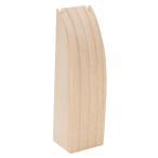 木製 ディスプレイスタンド ネックレスチェーンホルダー ジュエリー収納 全3サイズ - 20x6x5cm