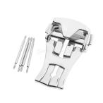 Yahoo! Yahoo!ショッピング(ヤフー ショッピング)時計バンド替え尾錠  展開クラスプ バックル ステンレス 保険留め金 互換性 修理部品キット 全2サイズ - シルバー16mm