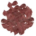 Yahoo! Yahoo!ショッピング(ヤフー ショッピング)100個の白い花の花びらプラスチックの手作りのDIYのイヤリング所見のコーヒー