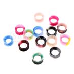 Yahoo! Yahoo!ショッピング(ヤフー ショッピング)7組混合色シリコーンゲル耳ピアストンネルエキスパンダー14 mm