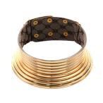 Yahoo! Yahoo!ショッピング(ヤフー ショッピング)エジプトパンクビッグチャンキーチョーカーカラーワイドチョーカーネックレスギフト - プリントゴールド - プリントゴールド