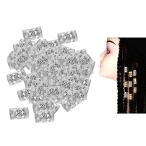 Yahoo! Yahoo!ショッピング(ヤフー ショッピング)100x女性ドレッドロックドレッドヘアブレードビーズヘアクリップスライバー