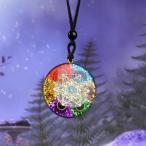 Yahoo! Yahoo!ショッピング(ヤフー ショッピング)クリスタルペンダントネックレスアメジスト樹脂ドリップモールディング誕生日イースター