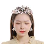  Tiara . Crown элегантный драгоценнный камень . орнамент ... костюм головная повязка день рождения party A. серьги 