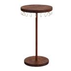 ブレスレットスタンド 木製ネックレスハンガー ショージュエリーイヤリング小売店用 18x40cm