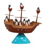 キッズ プラスチック 家族 楽しい おもちゃ 海賊 ボート玩具 ペンギン バランスゲーム