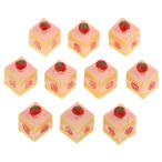 全20色 食品 キッチンアクセサリー 1/12ドールハウス ミニチュア スイート ケーキ デザート  - #9