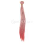 Yahoo! Yahoo!ショッピング(ヤフー ショッピング)Baoblaze 25cm グラデーションカラー 人形かつら 長い ストレート ヘアカット DIYアクセサリー 全11色 - #11