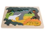 Yahoo! Yahoo!ショッピング(ヤフー ショッピング)多層木製動物パズルジグソーパズル子供知育玩具象