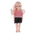 Yahoo! Yahoo!ショッピング(ヤフー ショッピング)ラブリー14インチソフビジョイントドールプリンセスガールドールストライプTシャツ