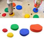 5ピース/個River Stoneに適用Kids Build Balancing Abality Game Red Yellow Blueeen