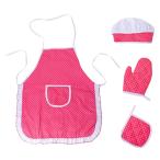 Yahoo! Yahoo!ショッピング(ヤフー ショッピング)エプロン シェフの帽子 キッチン ふり遊び おもちゃ オーブンミット 子供 女の子 男の子 幼児用のホットパッド付き