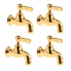  золотой миниатюра кукольный дом. вентиль 1/121/24 шкала миниатюра кукольный дом аксессуары 