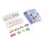 Yahoo! Yahoo!ショッピング(ヤフー ショッピング)フラッシュカードを学ぶ子供たちは箱のトラフィックで昆虫のおもちゃのジグソーパズルの形の加工