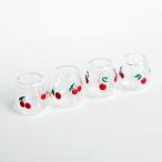 4 шт кукольный дом вода cup 1/61/81/12 ребенок предназначенный миниатюра 3-6 лет Cherry 