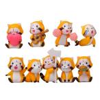 Yahoo! Yahoo!ショッピング(ヤフー ショッピング)9個の小さなアライグマの動物の置物ホームガーデンのリビングルーム用のDIY人形