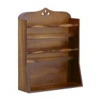  кукольный дом шкаф из дерева полка 1:6 шкала кукла klieitib игрушка ... развлечение Brown S