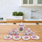 1/12 Mini teapot cup plate Home жизнь scene оборудование орнамент пейзаж сопутствующие товары цветок 