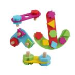 ショッピング教育玩具 木製ナットとボルトセット モンテッソーリ教育玩具 形状とカラーマッチング 遊びと学習対象年齢 3歳以上 パーティーおもちゃ