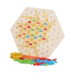 チェーン トライアングル チェス ゲーム モンテッソーリ おもちゃ 親子アクティビティ 家族パーティー用 親子アクティビティ 大人用 教育玩具