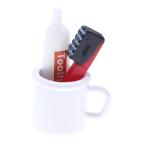  кукольный дом автобус салон аксессуары 1/12 микро пейзаж фотография реквизит 3 шт белый 