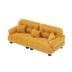  миниатюра кукольный дом диван салон scene украшение настоящий . миниатюра игрушка модель 1.30 Brown 