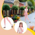 1/64 девочка фигурка Mini дождь фигурка настольный оборудование орнамент коллекция ... двор фильм реквизит миниатюра модель маленький женщина 