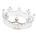 ba блокировка стиль. свадебный Princess crystal Tiara свадьба Crown головная повязка серебряный b