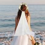  свадьба свадебный вуаль Galland цветочный Galland вуаль party b ride meidosi- боковой лиловый 