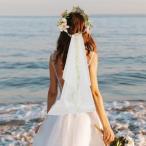  свадьба свадебный вуаль Galland цветочный Galland вуаль party b ride meidosi- боковой красный 