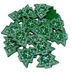 木製 クリスマス形 ボタン 装飾 約25個 3様式選ぶ - 様式3