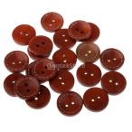 Yahoo! Yahoo!ショッピング(ヤフー ショッピング)木製 置換用ボタン ヴィンテージ コート/洋服用 かばん飾り 縫製ボタン 子供用 手縫い素材 2穴付き 約20個入り