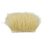 Yahoo! Yahoo!ショッピング(ヤフー ショッピング)ダチョウの羽 フリンジ トリム 染め 1ヤード 飾り物 軽量 全31色 - ベージュ