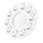  раунд Professional aluminium краска pra to tray 10 well художник искусство Palette лучший . применение акрил, масло, акварель, макияж a