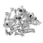 Yahoo! Yahoo!ショッピング(ヤフー ショッピング)チャームペンダント 国際チェスのデザイン 手工芸品 手作り 飾り ジュエリーメイキング 約30ピース入り