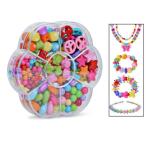 Yahoo! Yahoo!ショッピング(ヤフー ショッピング)手作りビーズセットネックレスジュエリー用ルーズスペーサービーズ女の子のおもちゃをダークカラーにする