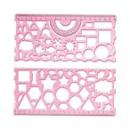 20cm. какой . линейка портативный stencil крепкий . рисунок шаблон чертёж офис картина инженер кольцо для, красный 